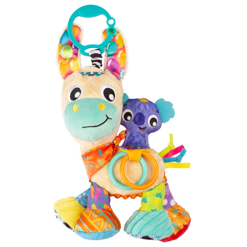 Playgro Activity Friend Crib And Stroller Toy - Lupe Llama - Suitable for 0 month & above