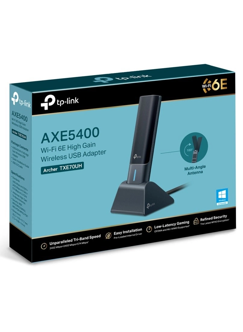 Archer TXE70UH - Wi-Fi 6E USB 3.0