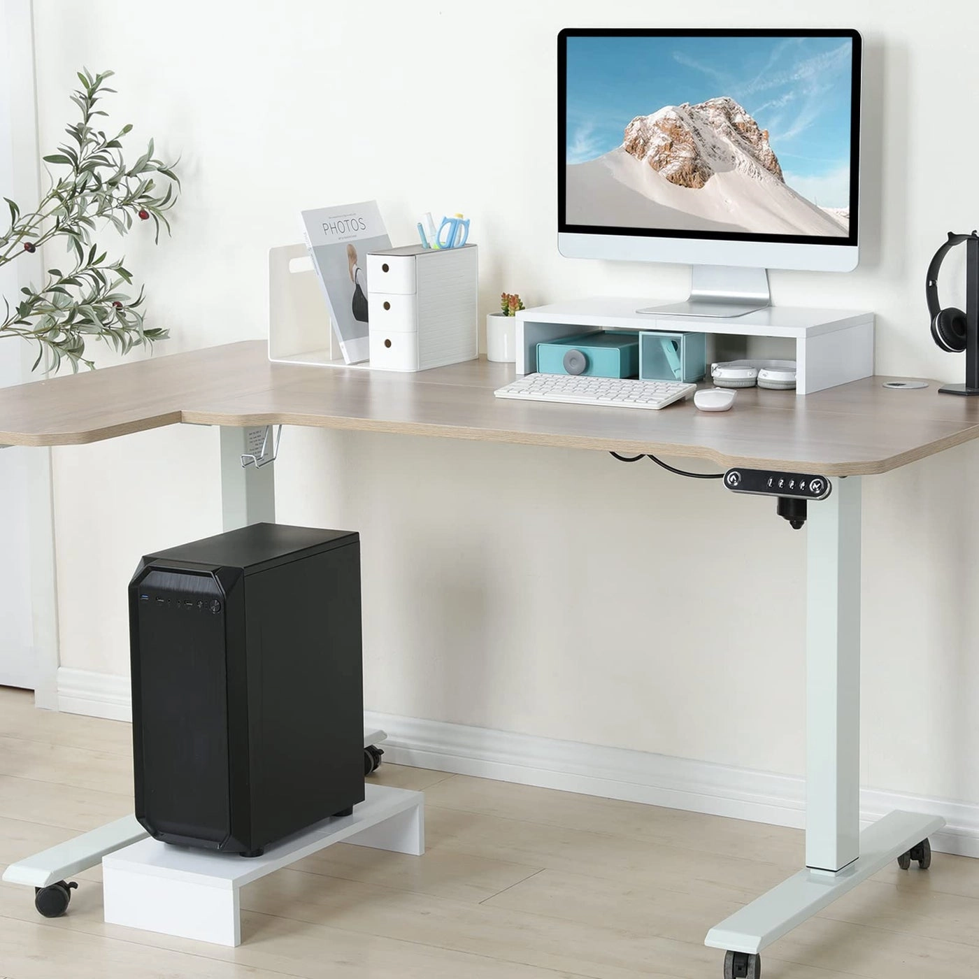 Adjustable Monitor Stand Riser Pack