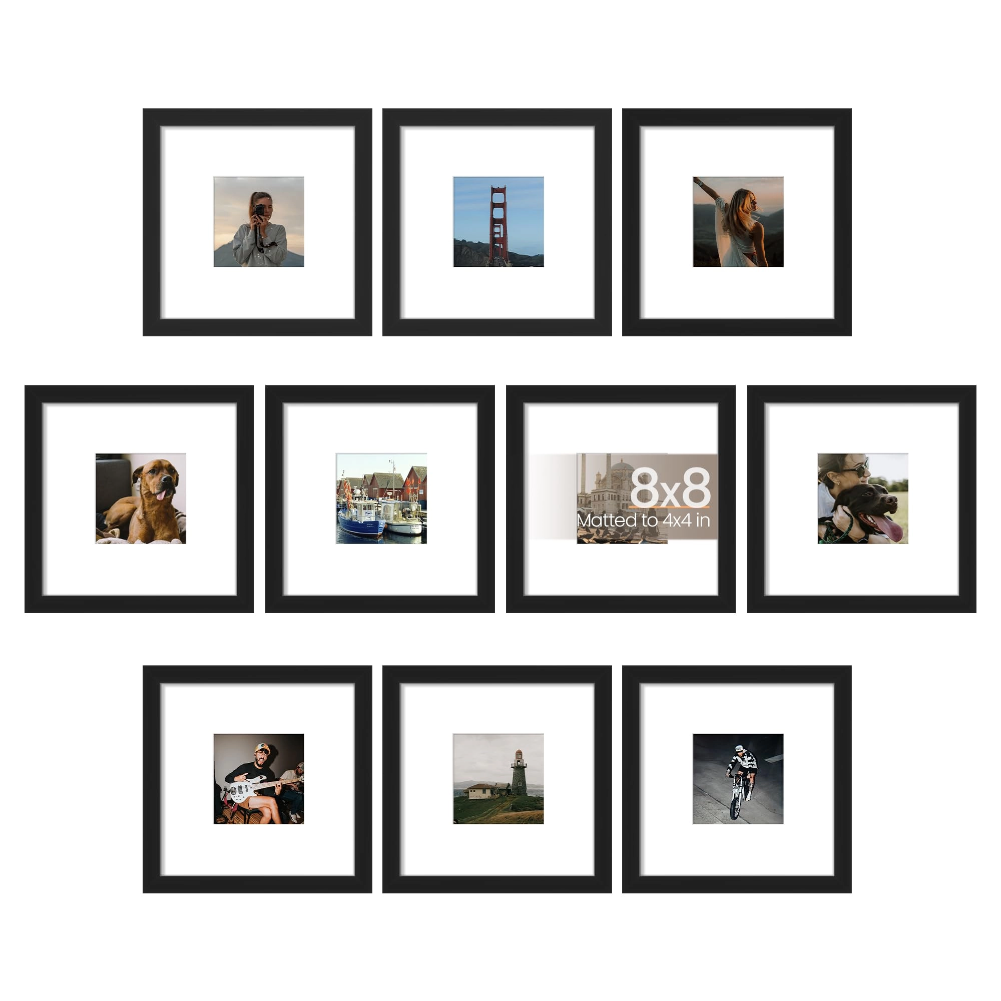 upsimples 8x8 Picture Frame Set