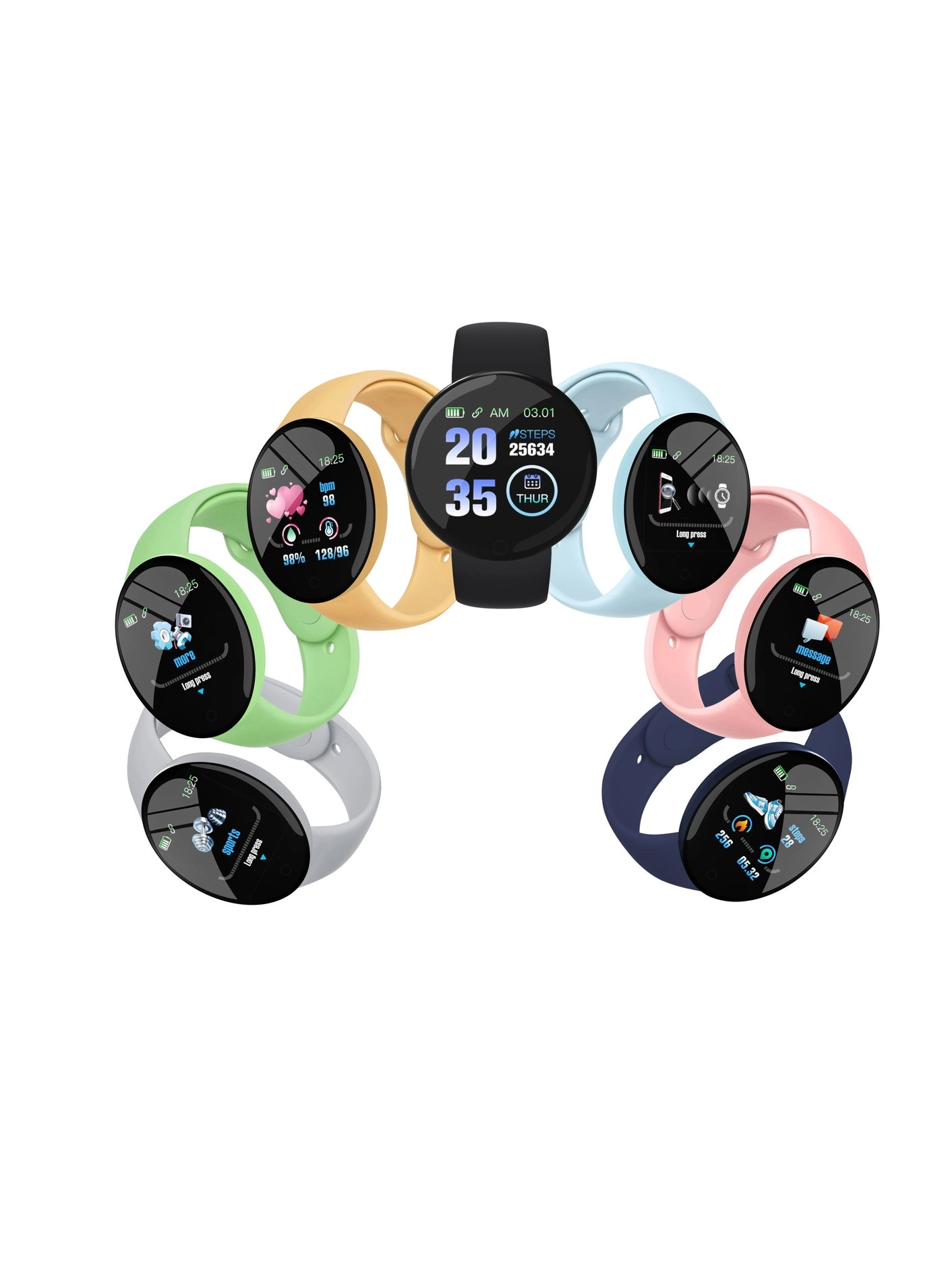 Smart Watch - Blood Pressure Heart Rate