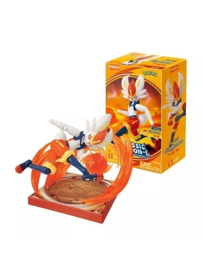 BLOKEES Pokémon Cinderace Model Kit (74108)