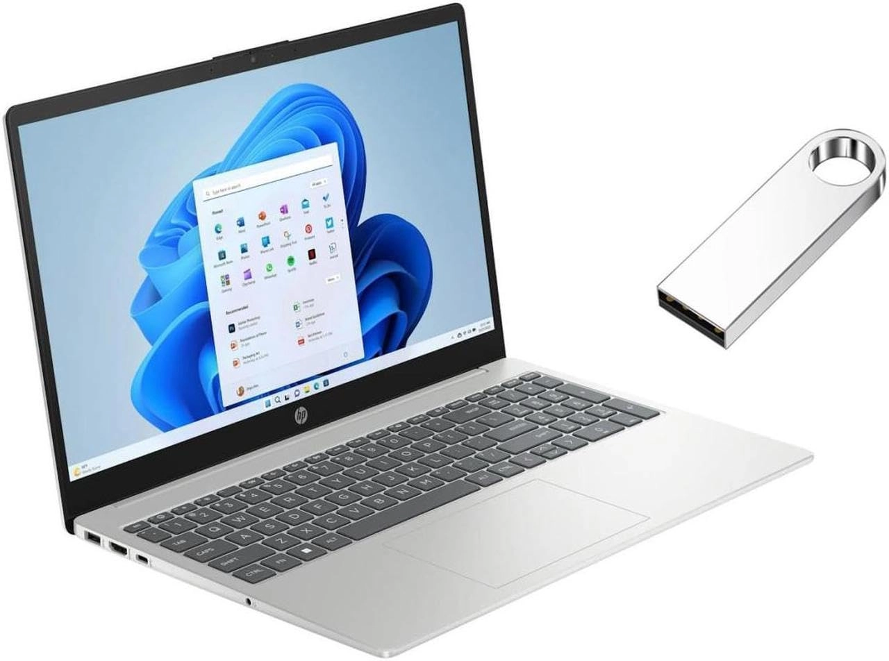 HP Laptop - 15.6'' i5-1235U 16GB 256GB SSD + USB Flash Drive - 64GB