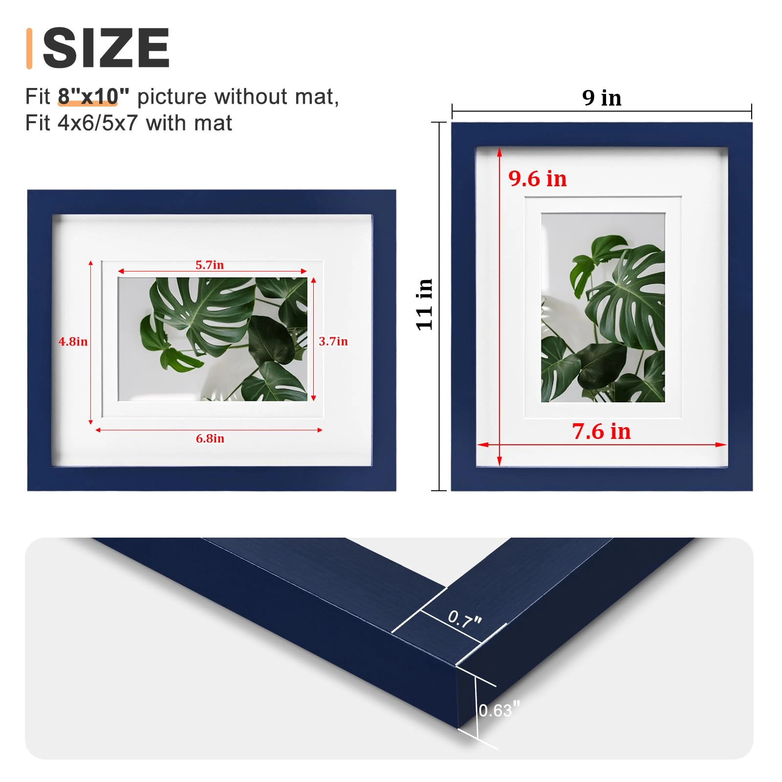8x10 Picture Frames - 8x10 4