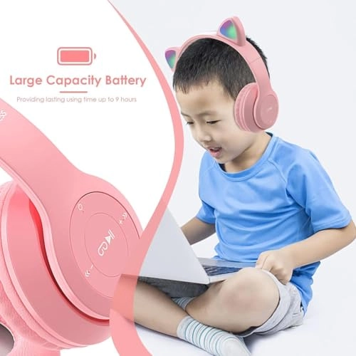 Cat Ear Kids Headphones Wireless Headphone