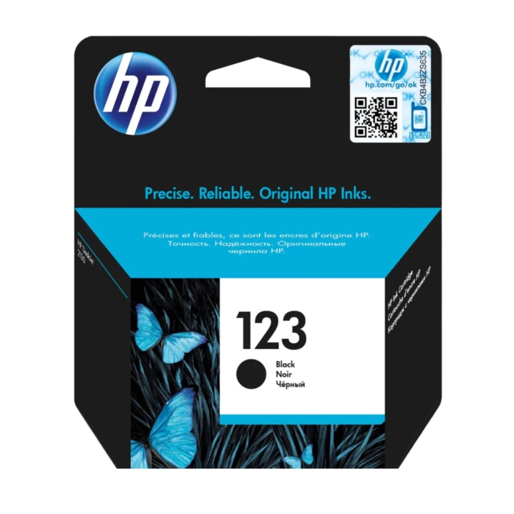 HP 123 Standard Yield Black