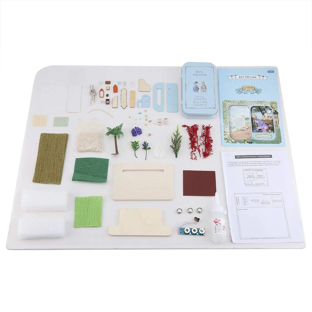 Zerodis Mini Dollhouse - Island adventure