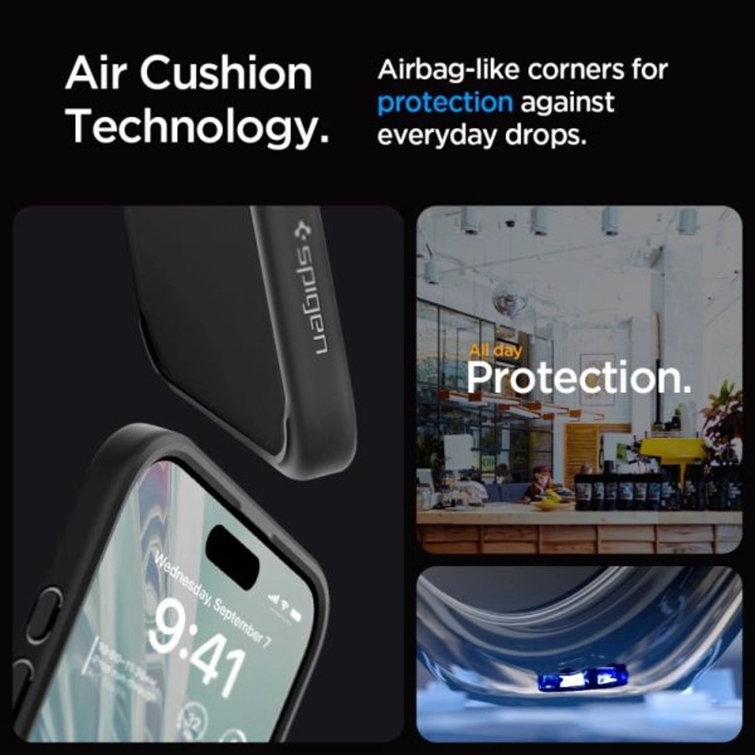 Crystal Hybrid Matte Case for Apple iPhone 15 Pro