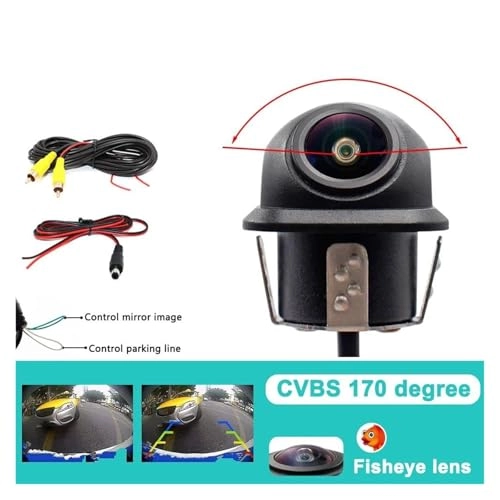 Rear View Parking Camera - Night Vision Wire