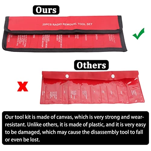 Radio Removal Tool Kit - 20pcs Universal
