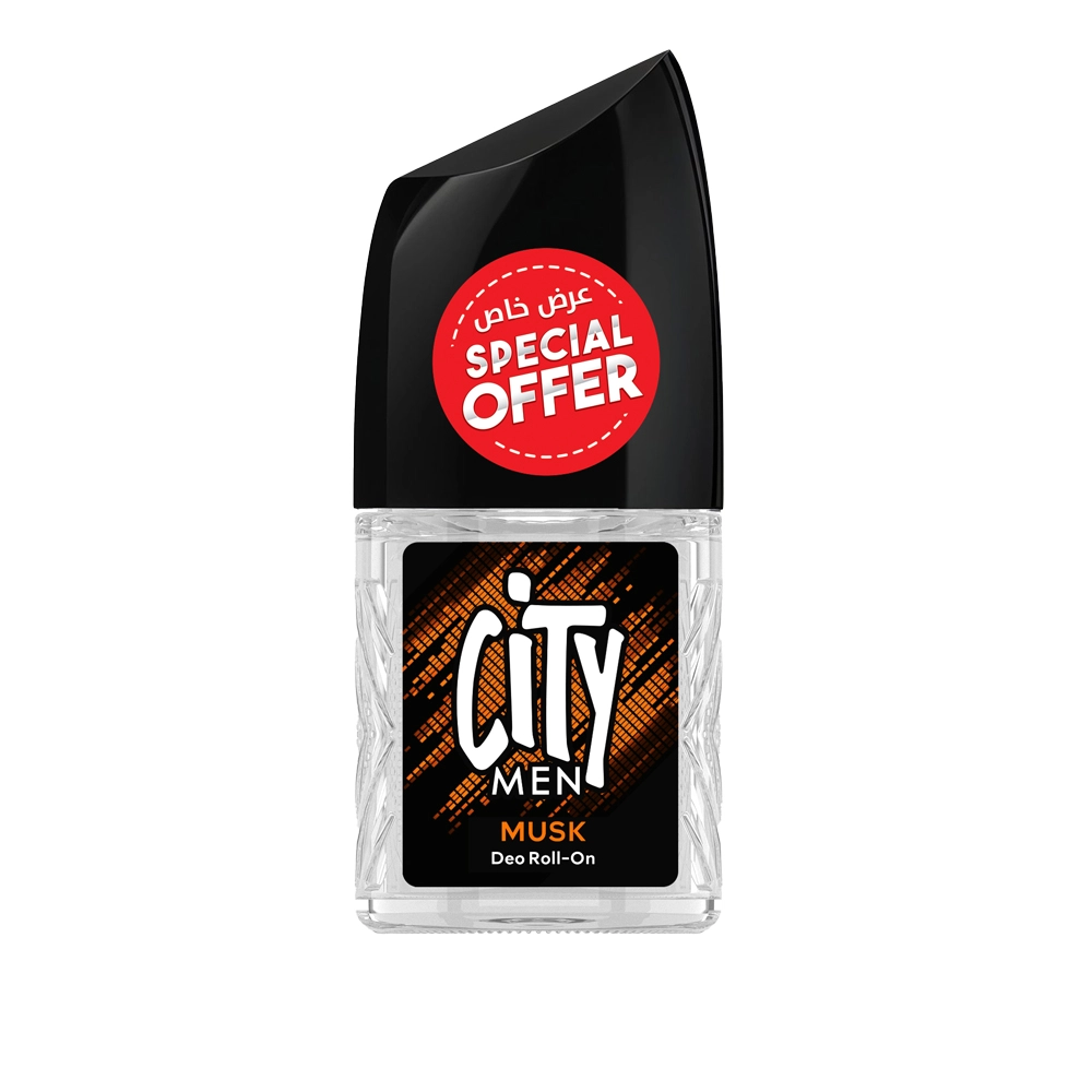 City Men Roll On Musk - 50ml