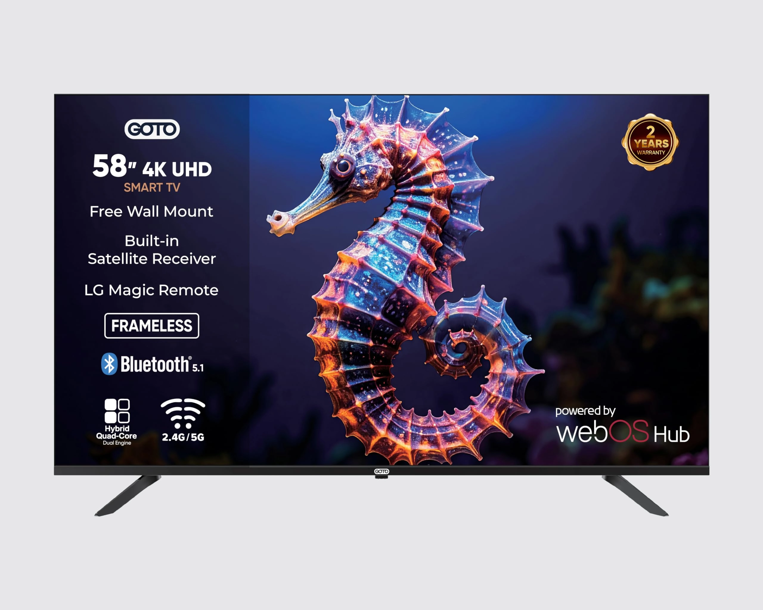 GOTO Software G58WEDU12N60R - 58-inch