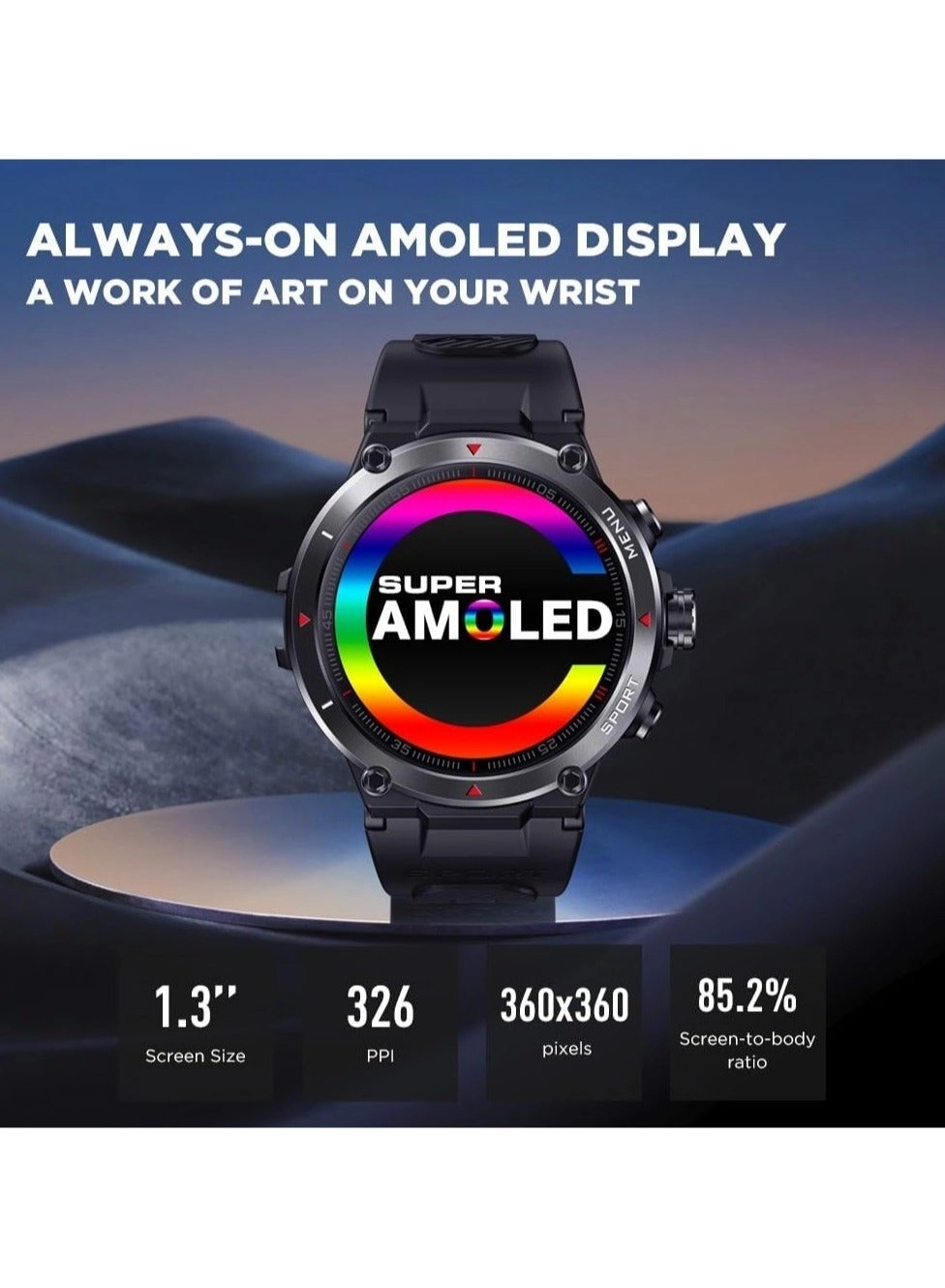 Stratos 2 46mm Plastic