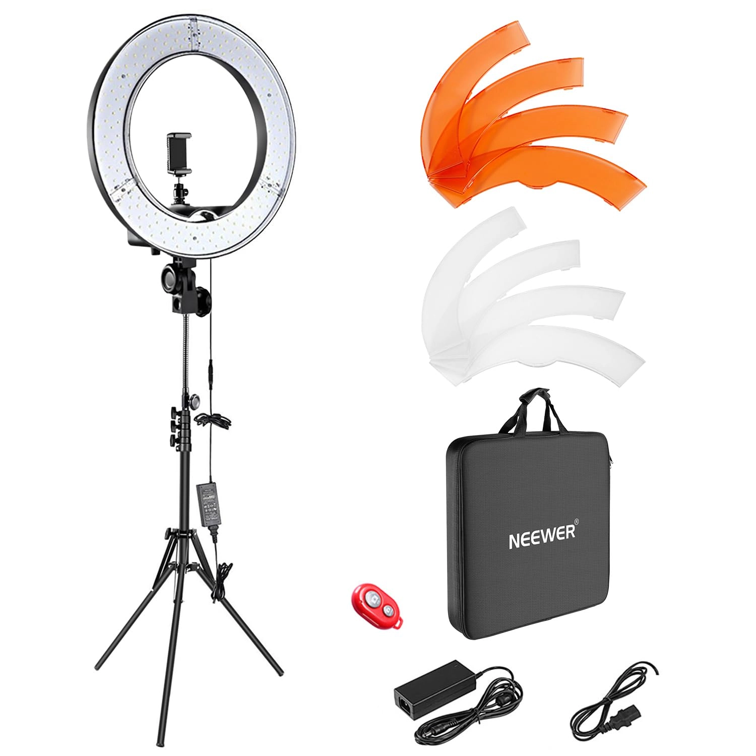 Neewer RL-18-inch - 3200-5600K Stand Included