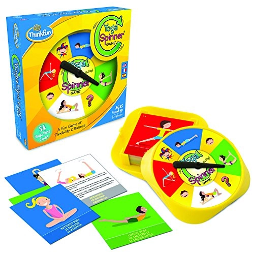Yoga Spinner - 54 Yoga Pose Cards Suitable for 5 years & above
