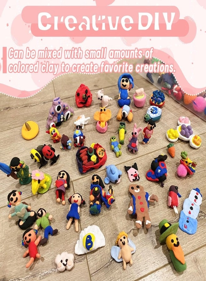Air Dry Clay - 200g 24pcs.