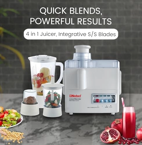 4 in 1 Juicer - 400 watts 1 Liters