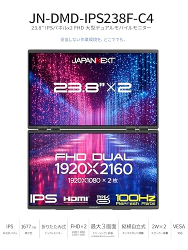 JN-DMD-IPS238F-C4 - 23.8 Inches 1920x1080