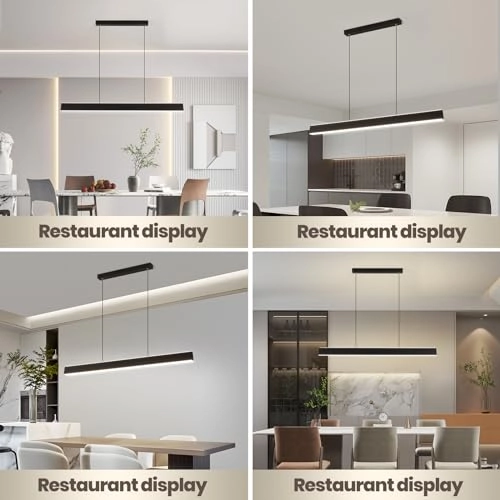 Modern LED Strip Chandelier - up to 100cm