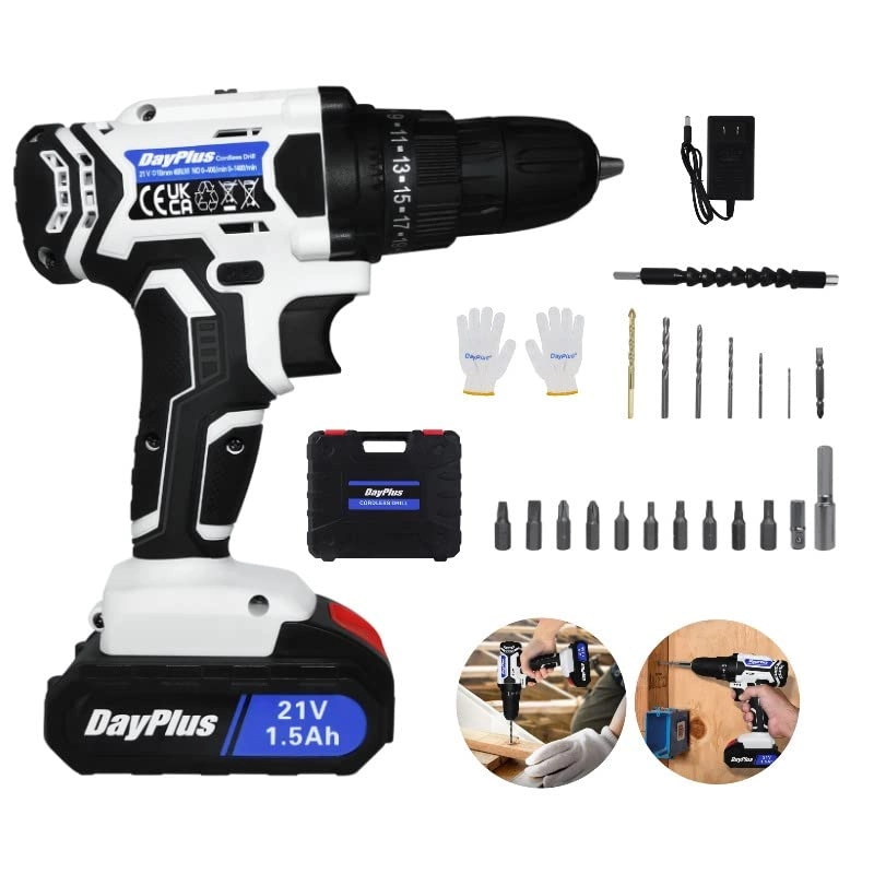 Cordless Drill7 - 1.3E+3 Milliamp Hours