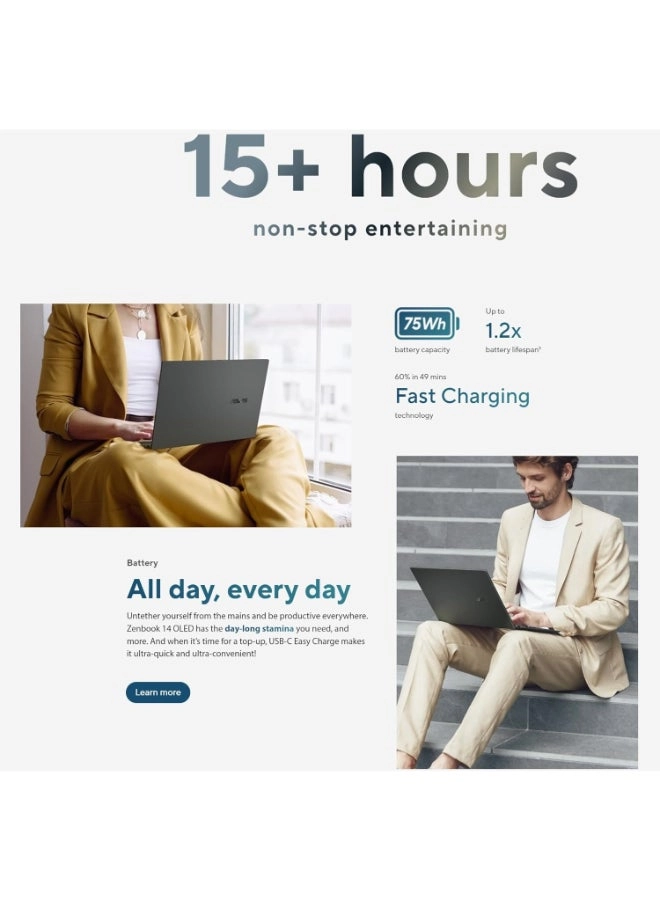 Zenbook 14 - 14'' Core Ultra 5-125H 8GB DDR5 2000GB SSD