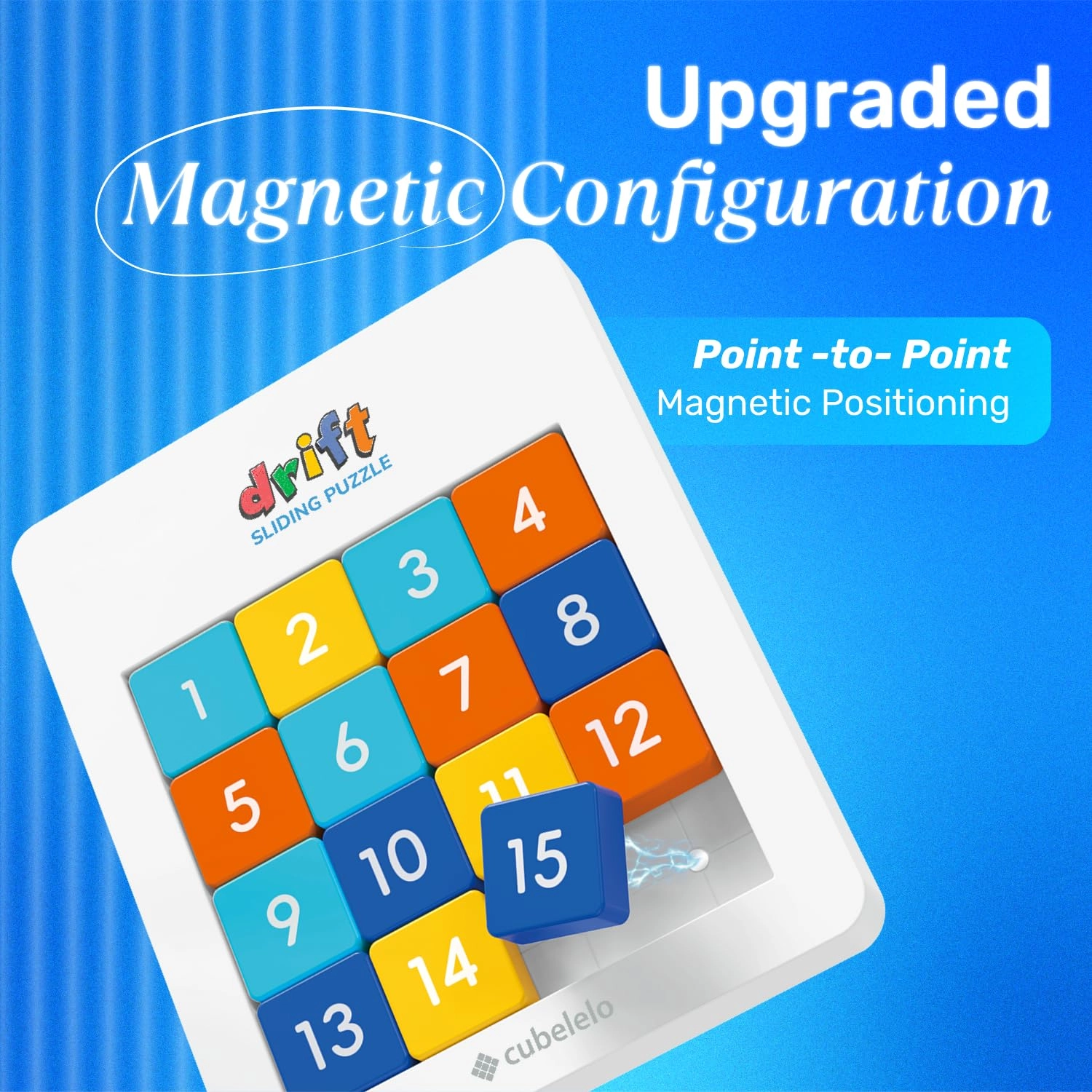Drift Number Sliding Magnetic Puzzle - Beginner