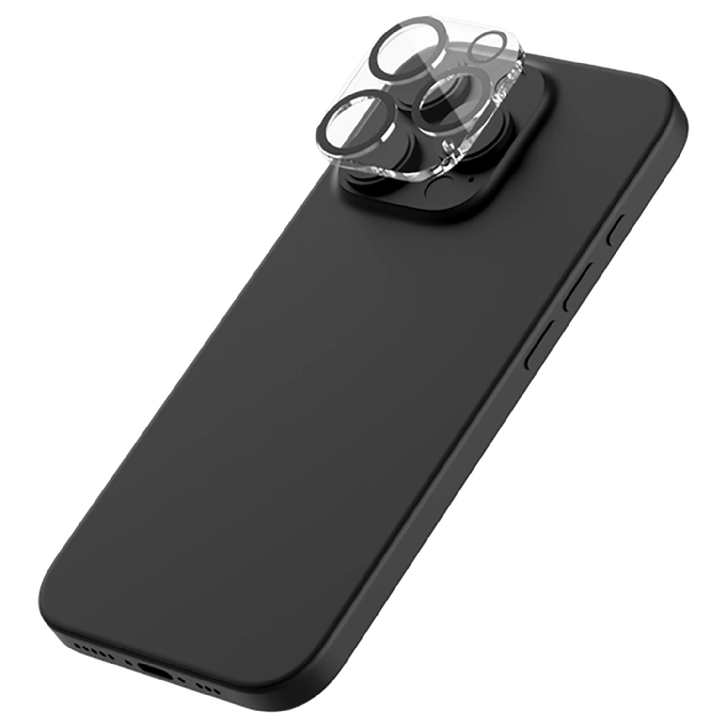 Anti-Glare Tempered Glass Camera Lens Protector for iPhone 16 Pro and iPhone 16 Pro Max