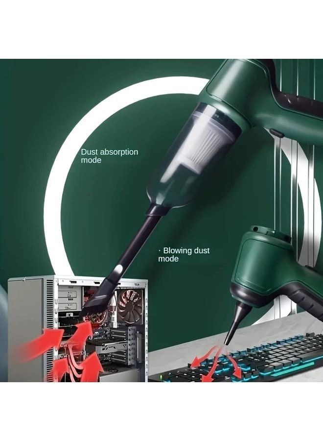 4-in-1 Wireless Handheld Vacuum Cleaner - 2000mAh