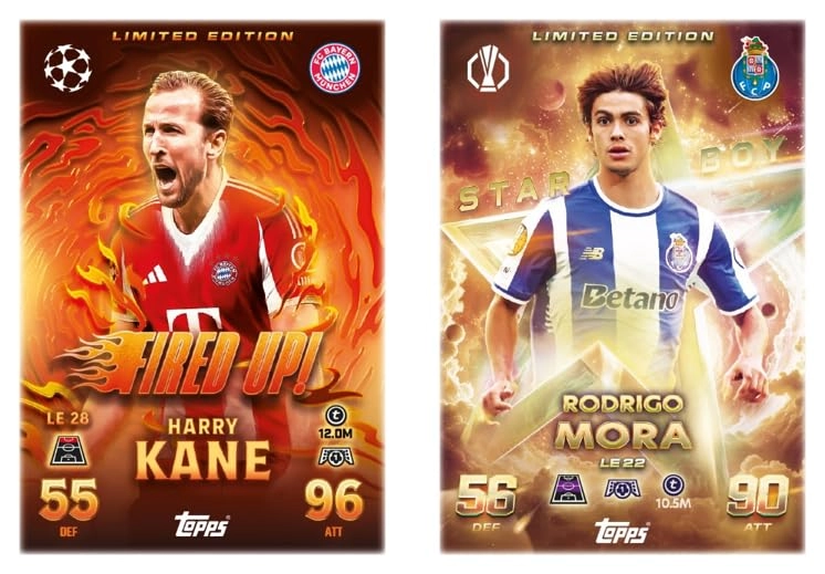 UEFA Champions League Match Attax 2025 - 4pcs
