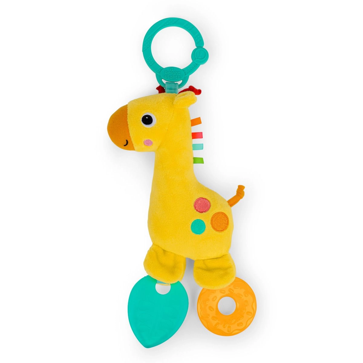 Rattle and Teeter Plush Peg - 0 - 36 months Giraffe