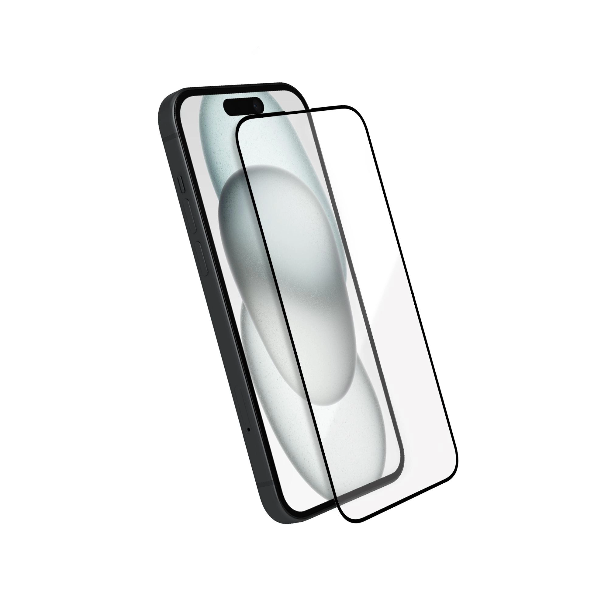 Anti-Impact Tempered Glass Screen Protector for iPhone 15 Pro