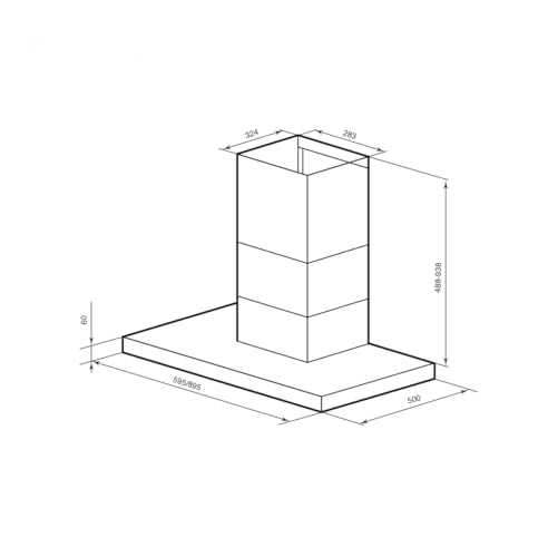 MBKHG 902 BL - 750 Cubic Meters Per Hour 90 cm