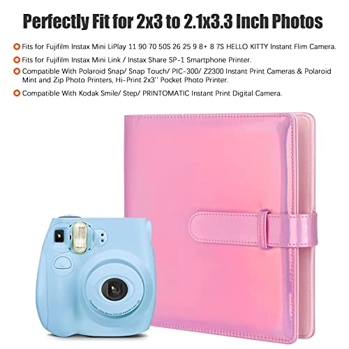 Instax Mini 256 Pockets Leather Photo Album