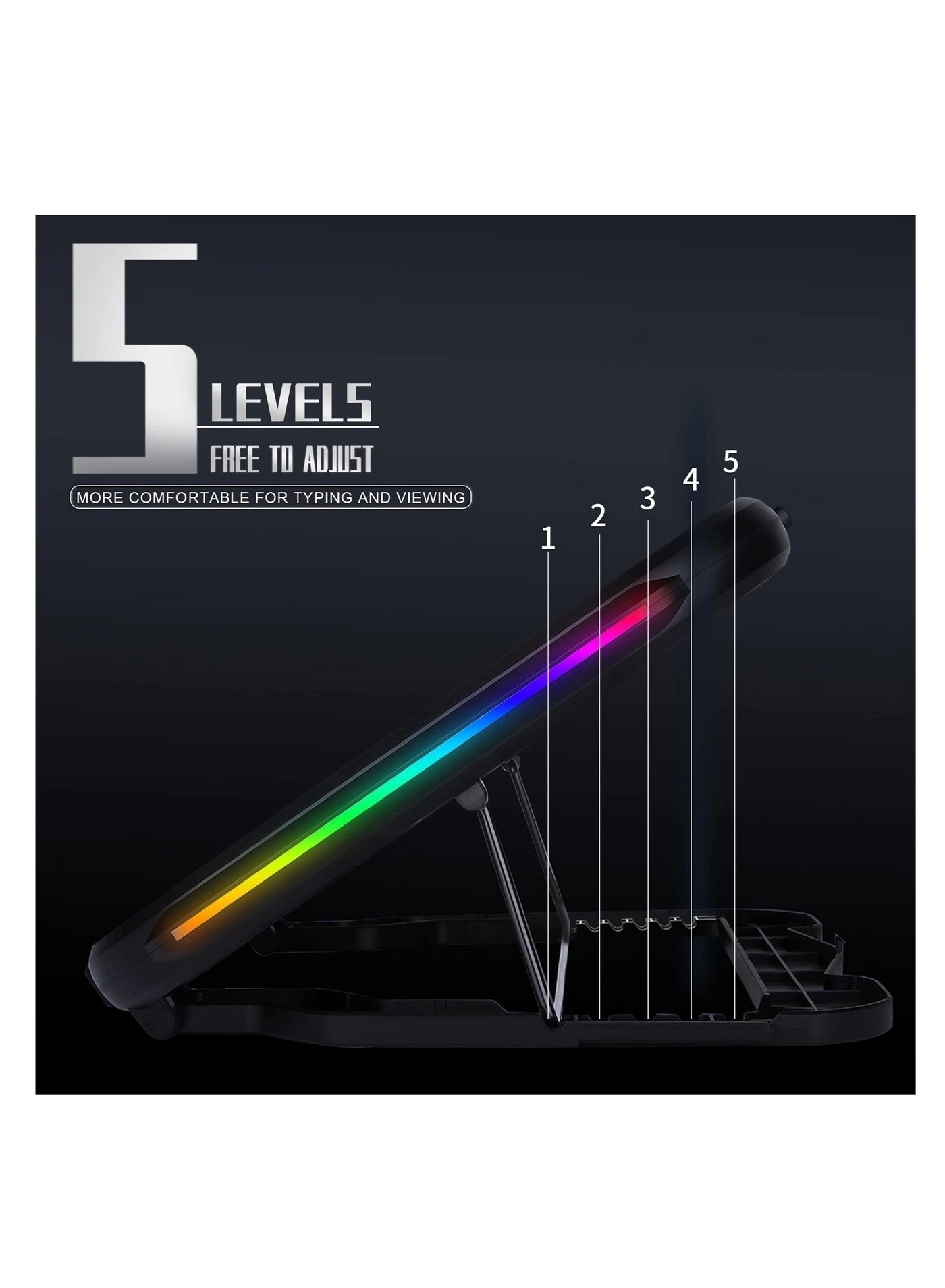 Laptop Cooling Pad - 6 Fans 17.3 inch