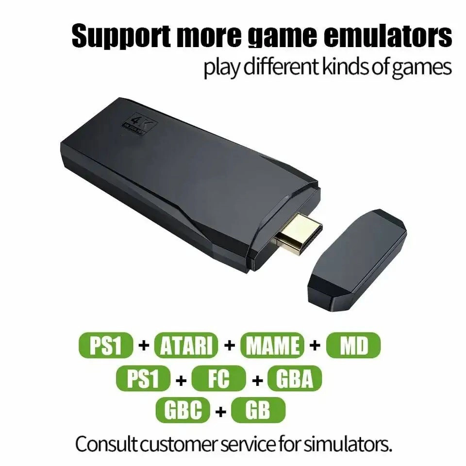 4K HD Wireless Gamepad Console