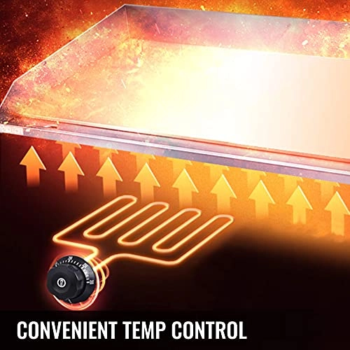 Electric Griddle - Stainless Steel Countertop Commercial