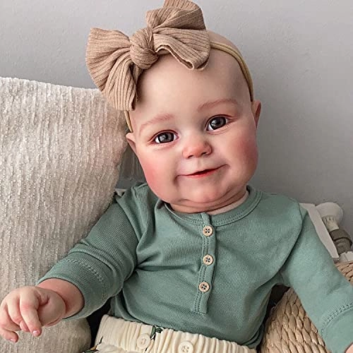 Reborn Baby Doll - 20\" 50cm Silicone Vinyl Ages 3+