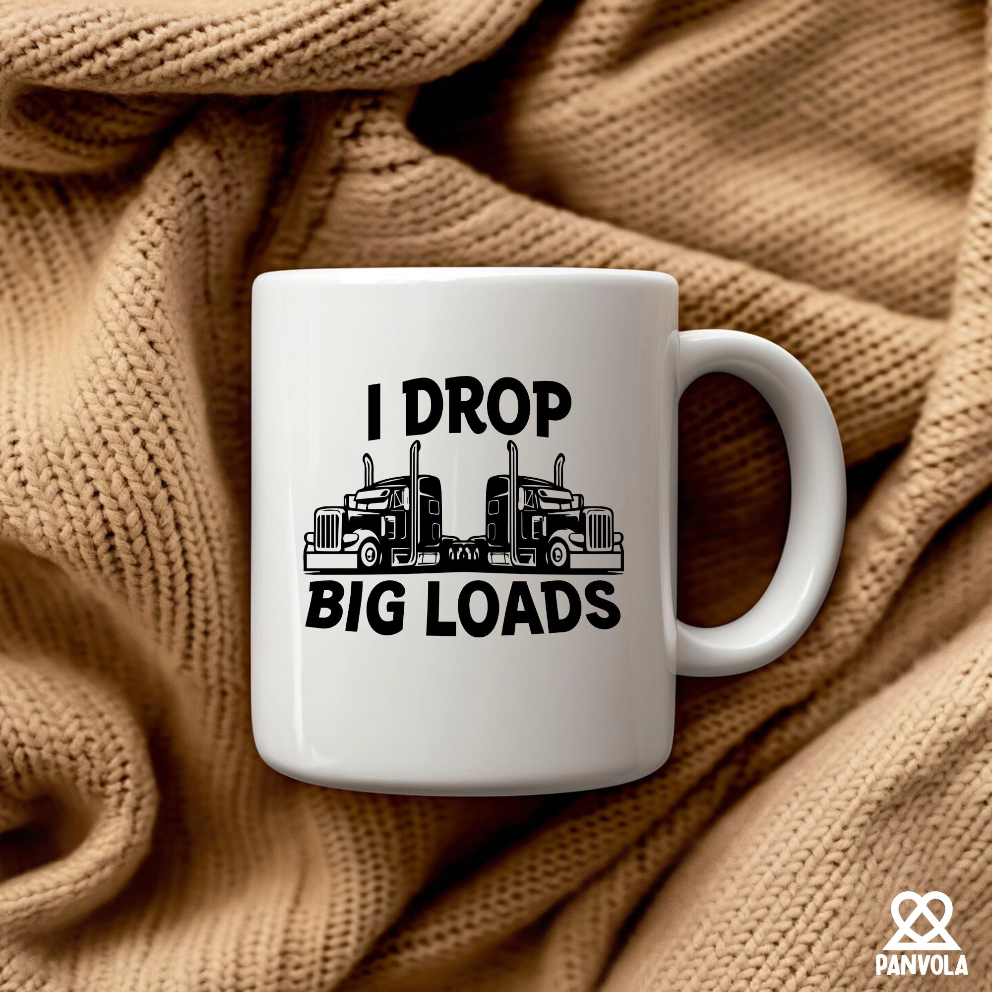 I Drop Big Loads Ceramic Mug - 325 ml