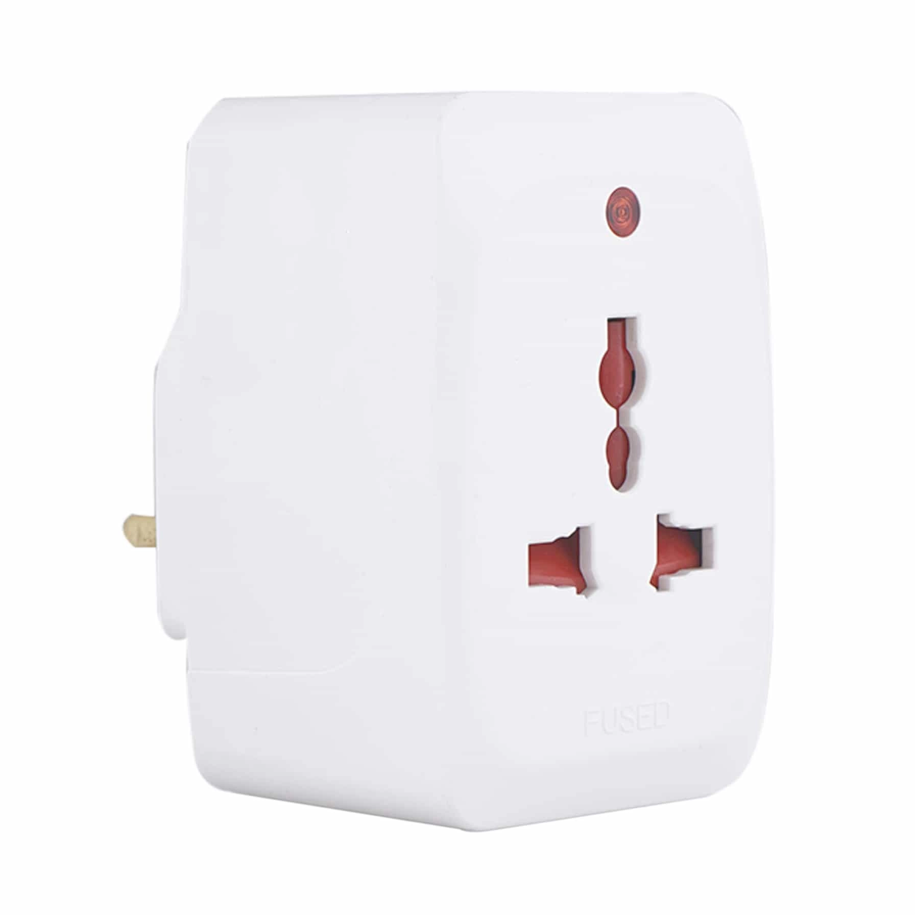 Oshtraco 3-Way Universal Adaptor Plug - 15 Watt
