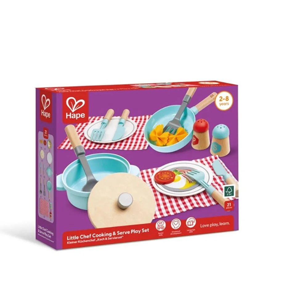 Little Chef Cooking And Serve Play Set (E3208)