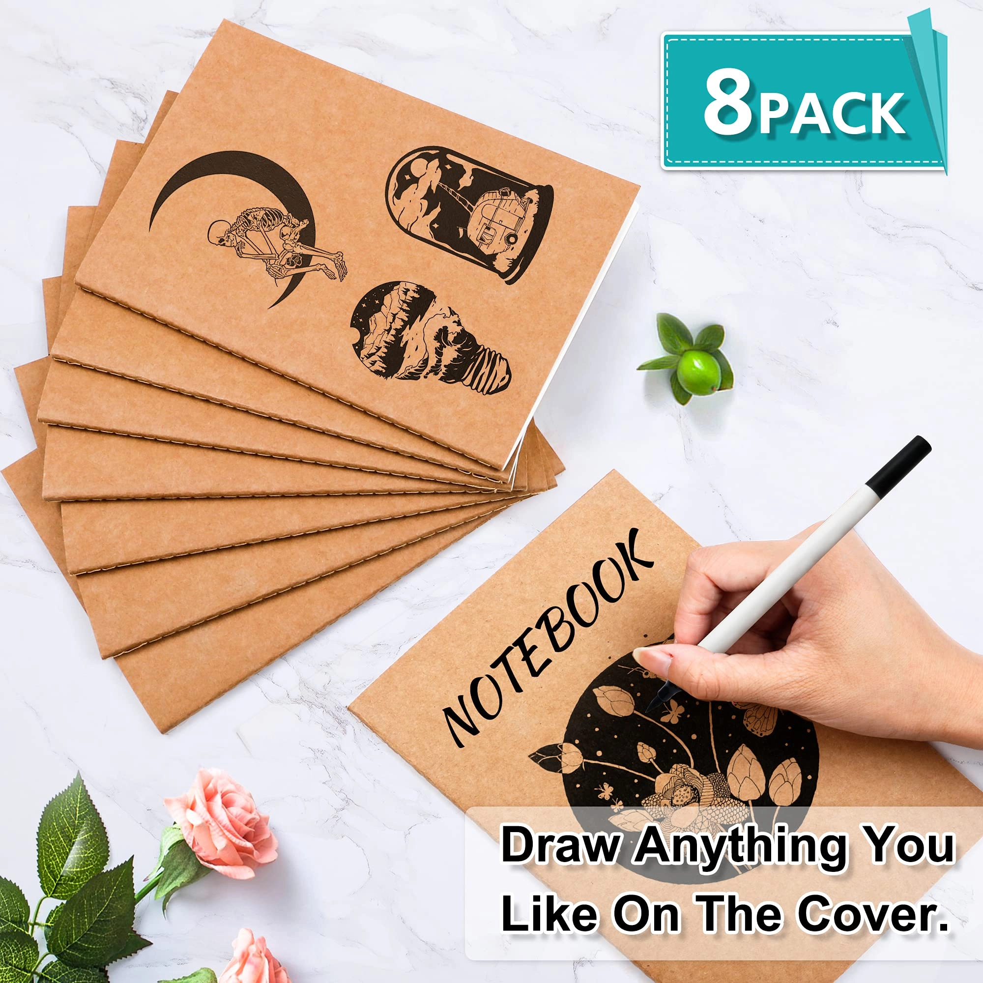 Composition Notebook A5 Softcover - Lined 30 Sheets