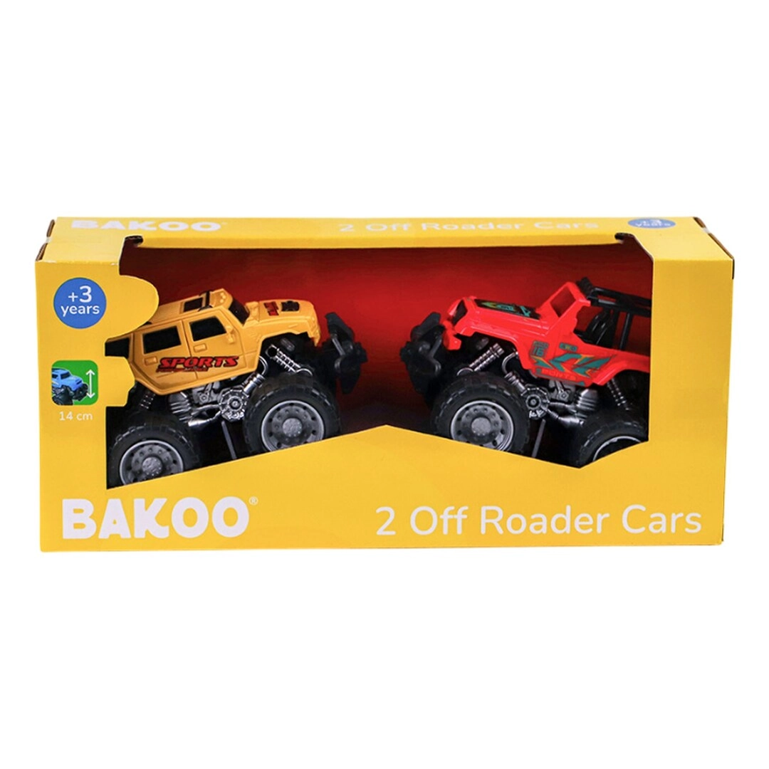 Carrefour Bakoo Off Roader Cars - 2pcs