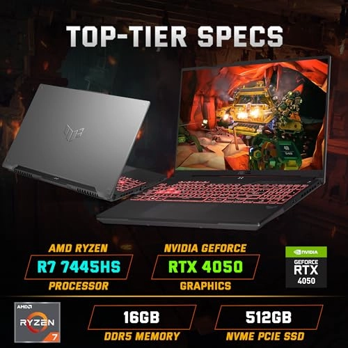 TUF A16 - 16'' Ryzen 7-7445HS 16GB DDR5 512GB SSD