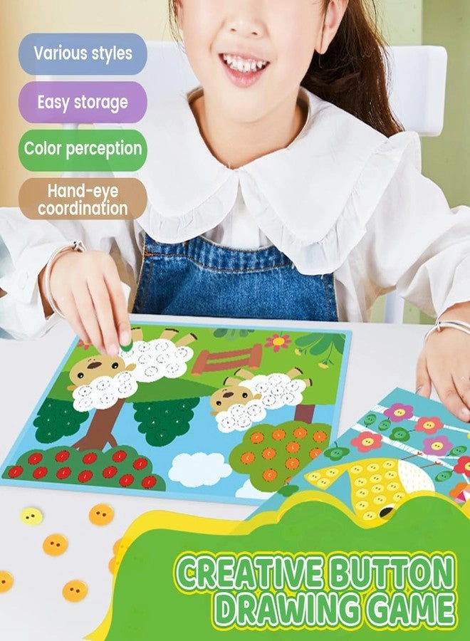 Mushroom Nail Puzzle - 2-5 years