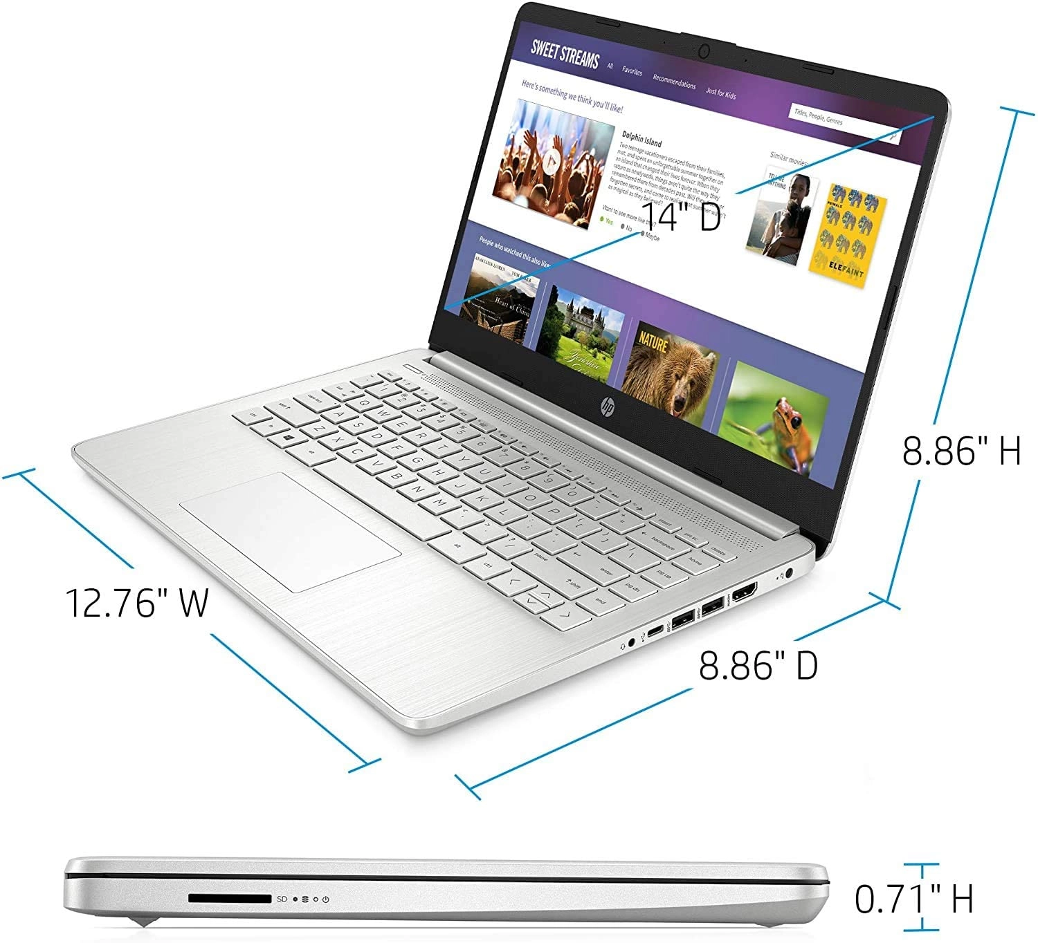 14-DQ1040wm - 14'' 256GB 8GB i5-1035G1