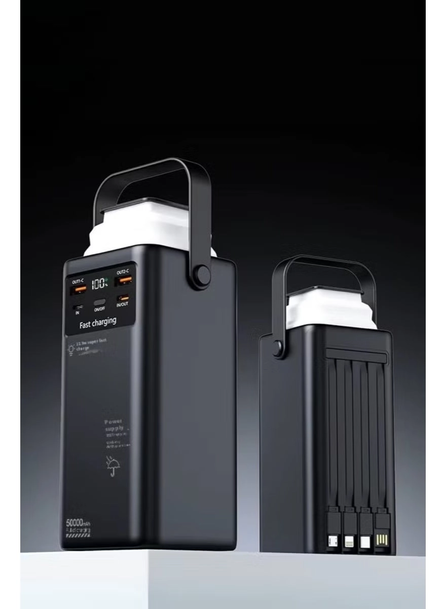 N-37 - 50000mAh 22.5 W Fast Charging 2 USB ports 2 Type-C ports