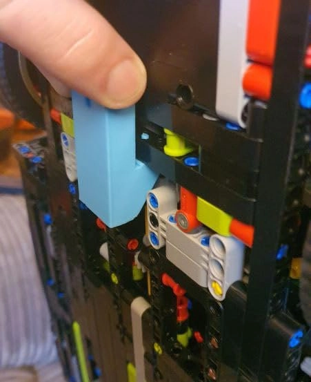 Wall Mount Compatible for Lego - Made in France Plastic