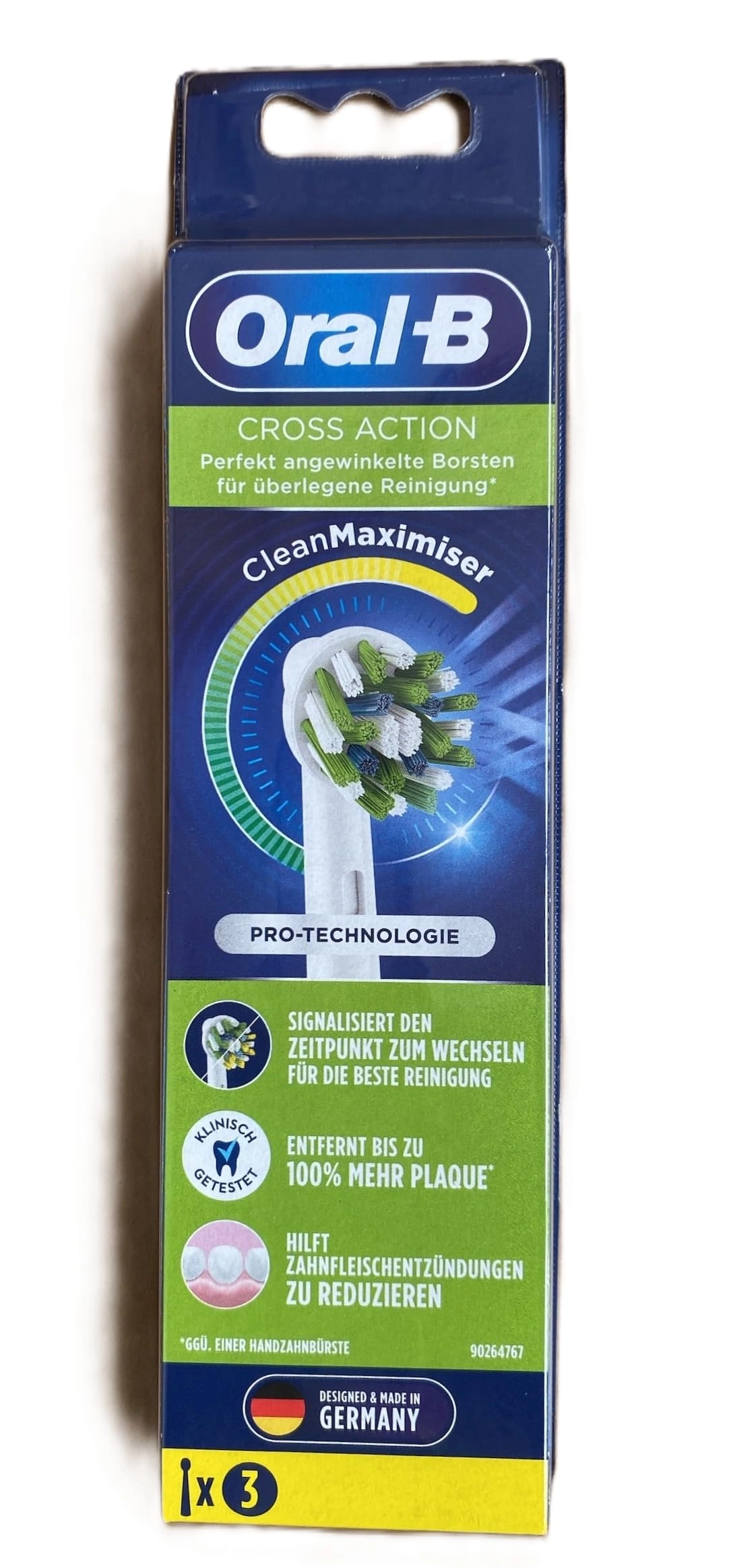 Oral-B Cross Action - 3 Count White