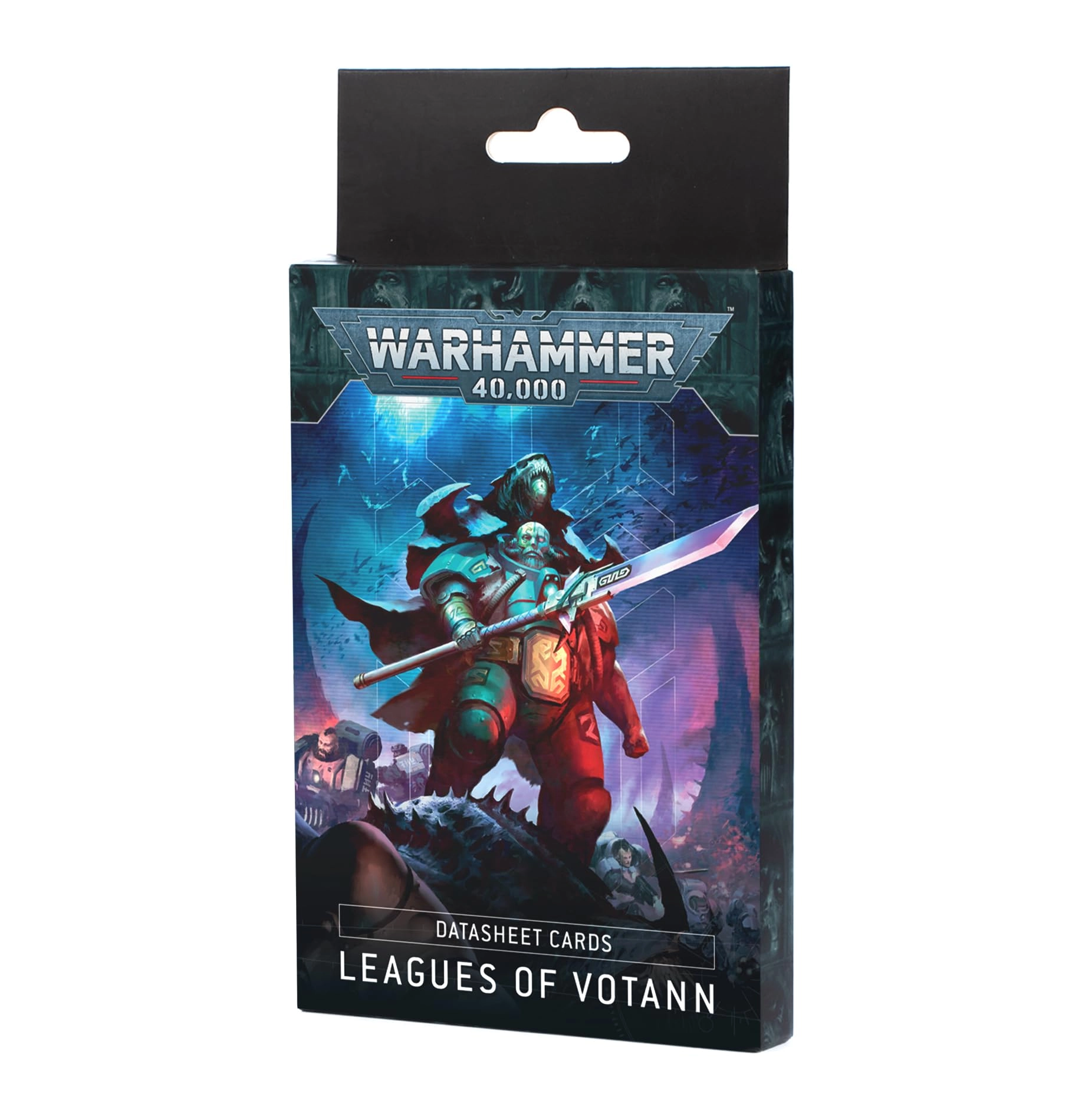 Games Workshop Votann Leagues Datacards - 26 Cards Metallic Teal