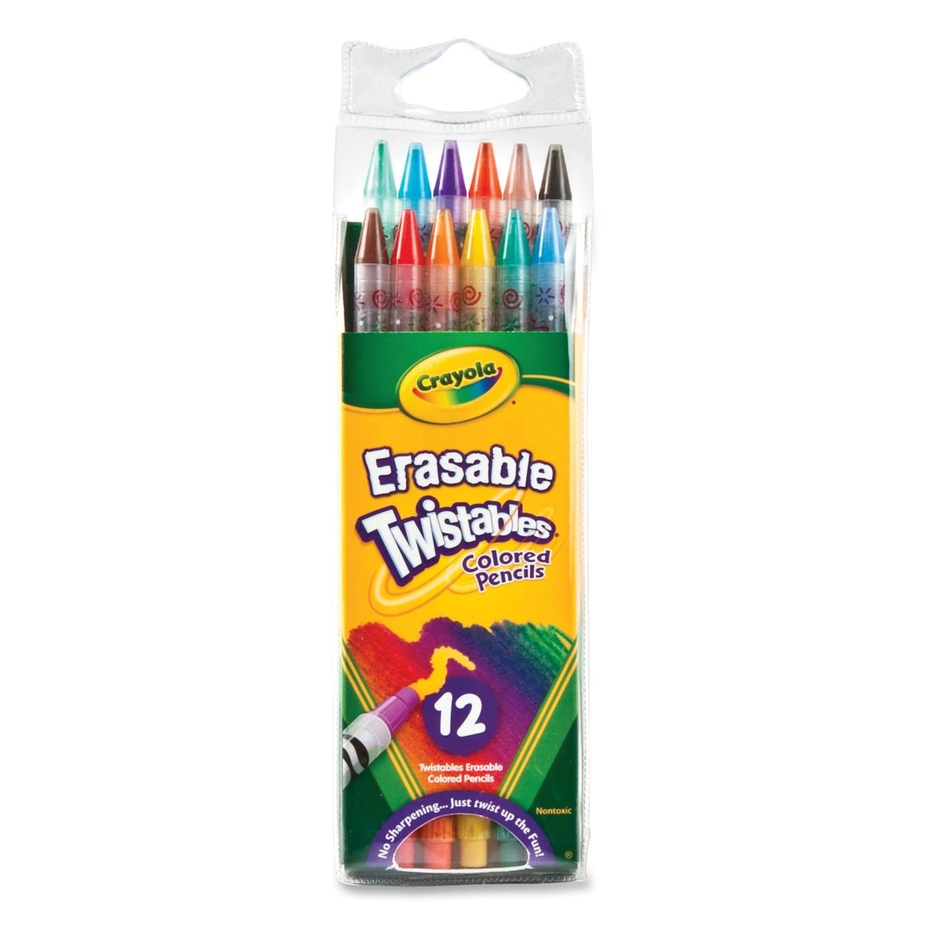 Crayola Erasable Colored Pencils - 12 Pcs